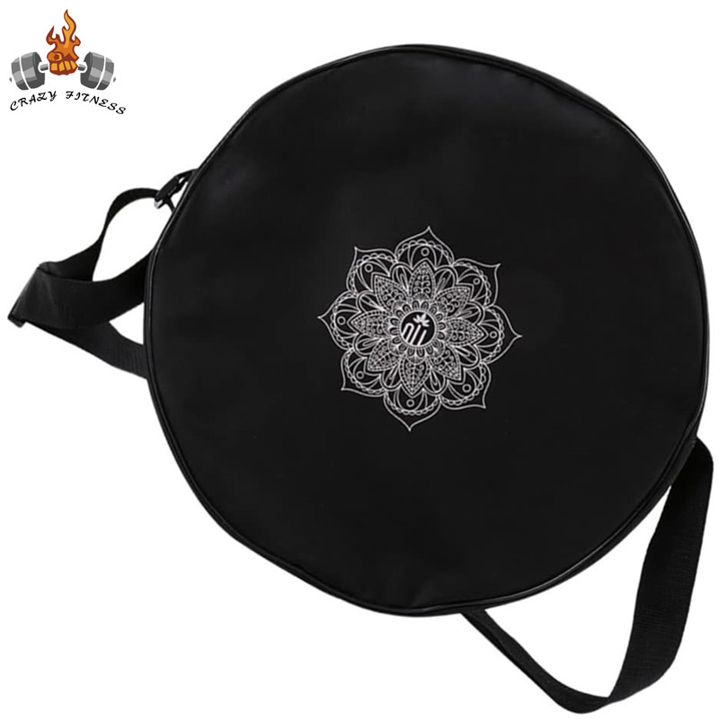 Yoga Fitness Wheel - Koło do jogi torba nylonowa czarna