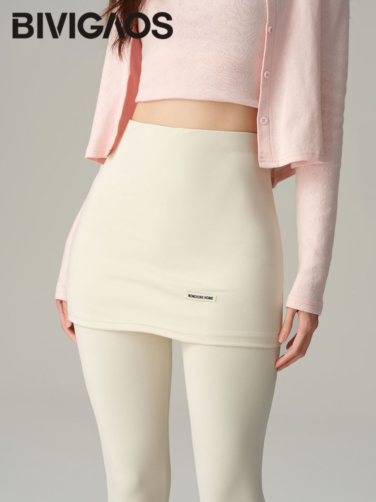 Oxygen Yoga & Fitness Urbandale - BIVIGAOS Nowe Lekkie Oddychające Legginsy Spódnico-spodenki