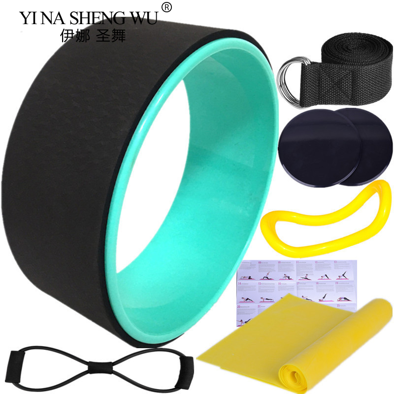 7 sztuk koło do jogi akcesoria – Yoga Fitness Wheel recenzja i cena