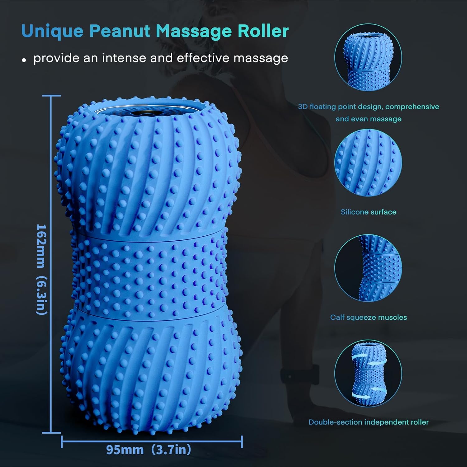 Wibrująca piłka do masażu w ks – Yoga Fitness Wheel recenzja i cena