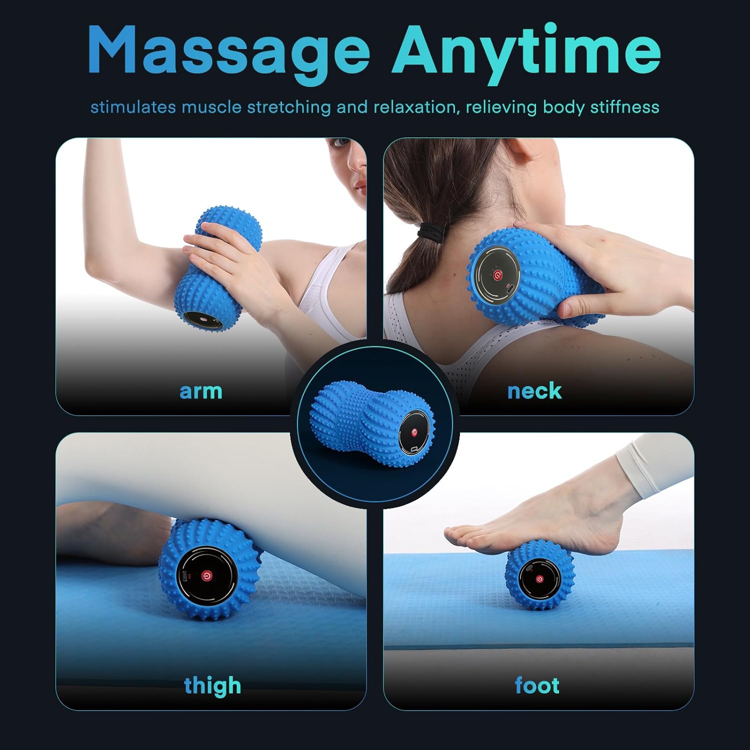 Wibrująca piłka do masażu w ks – Yoga Fitness Wheel recenzja i cena
