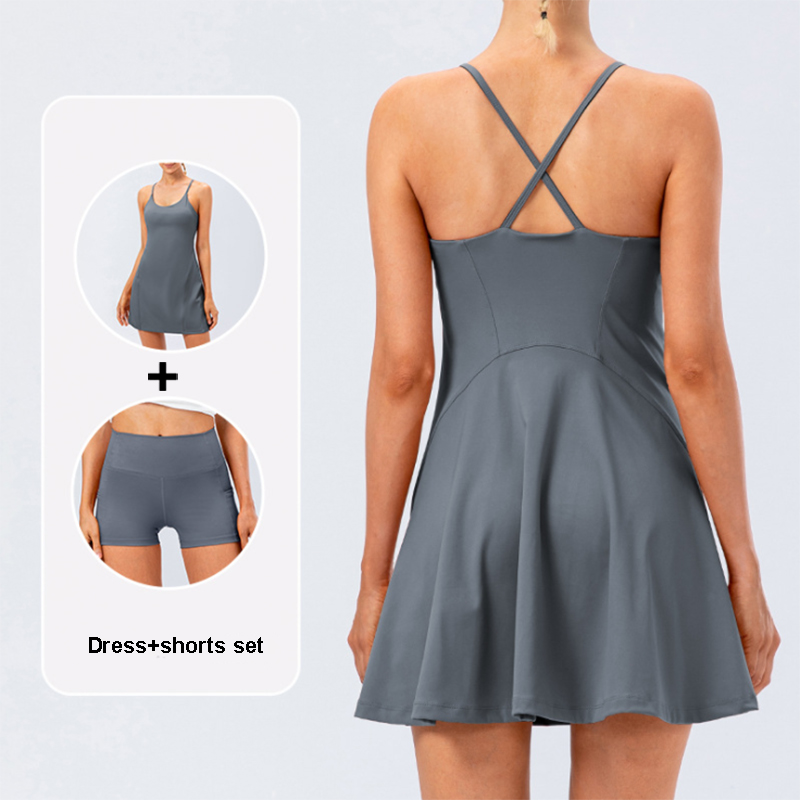 Kobiety tenis joga spódnica wy – Yoga Fitness Dress recenzja i cena