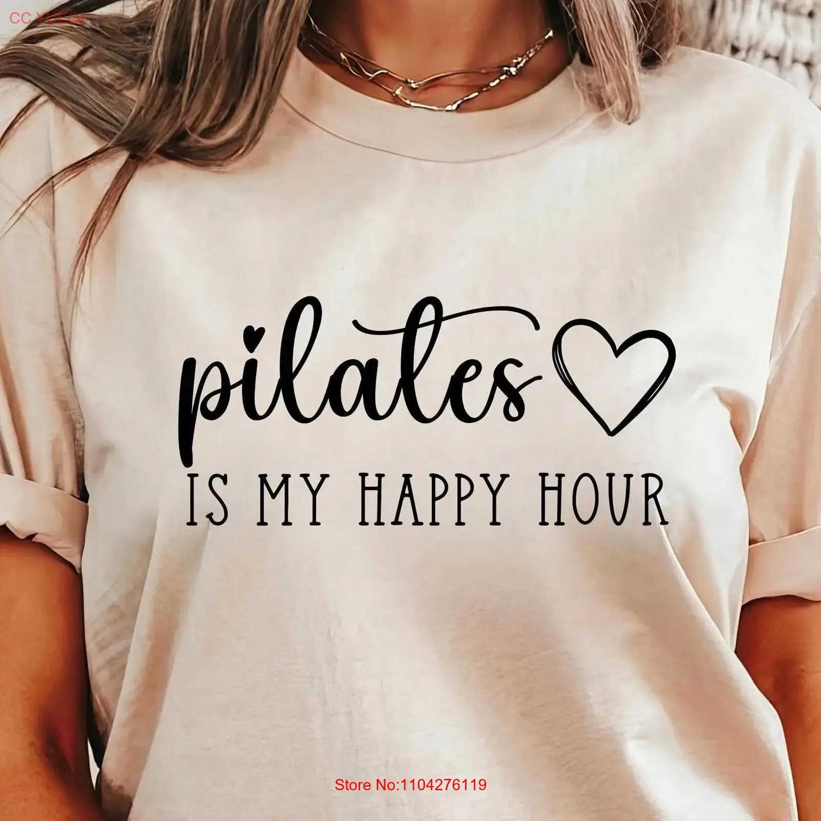 Pilates to moja koszulka Happy – Yoga And Fitness Instructor recenzja i cena