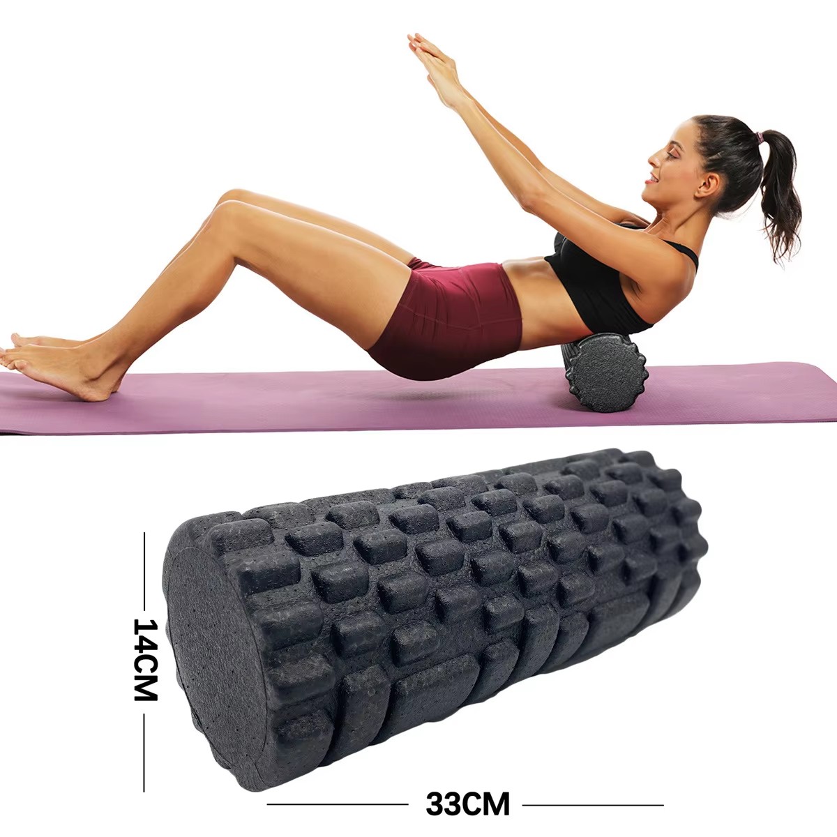 30/33cm Fitness wałek piankowy – Yoga Fitness Wheel recenzja i cena