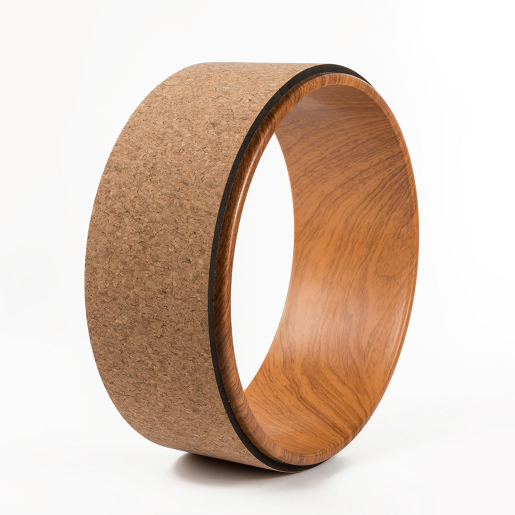 Naturalne kółko do jogi z kork – Yoga Fitness Wheel recenzja i cena