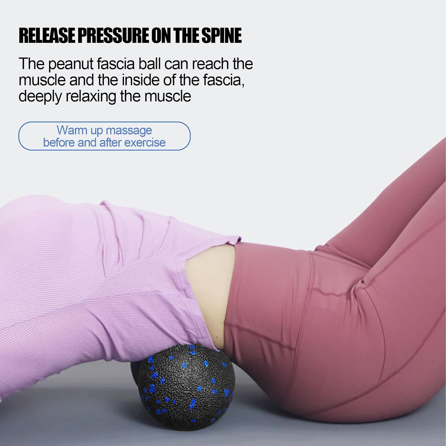Zestaw piłek do masażu Peanut  – Yoga Fitness Wheel recenzja i cena