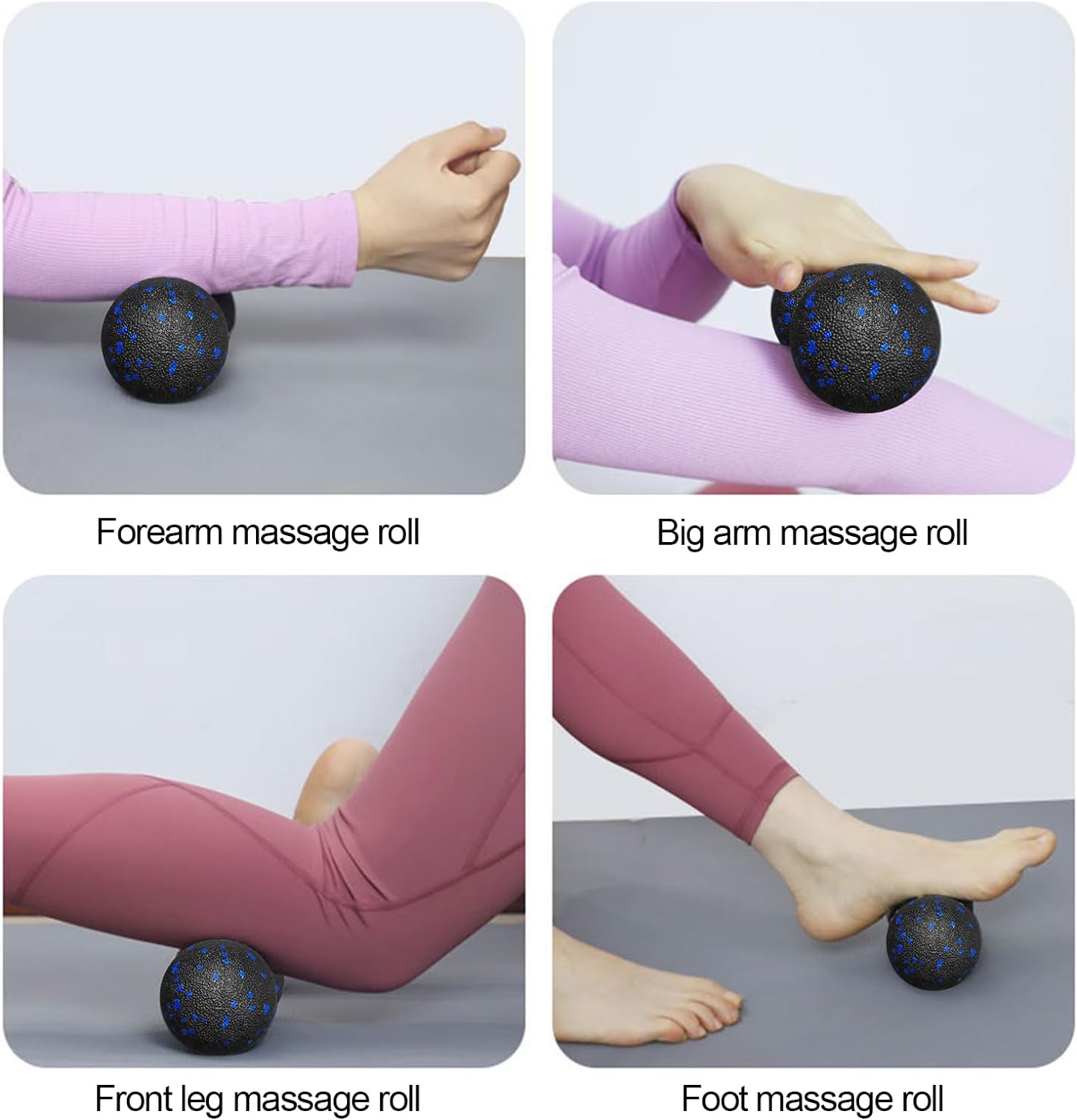 Zestaw piłek do masażu Peanut  – Yoga Fitness Wheel recenzja i cena