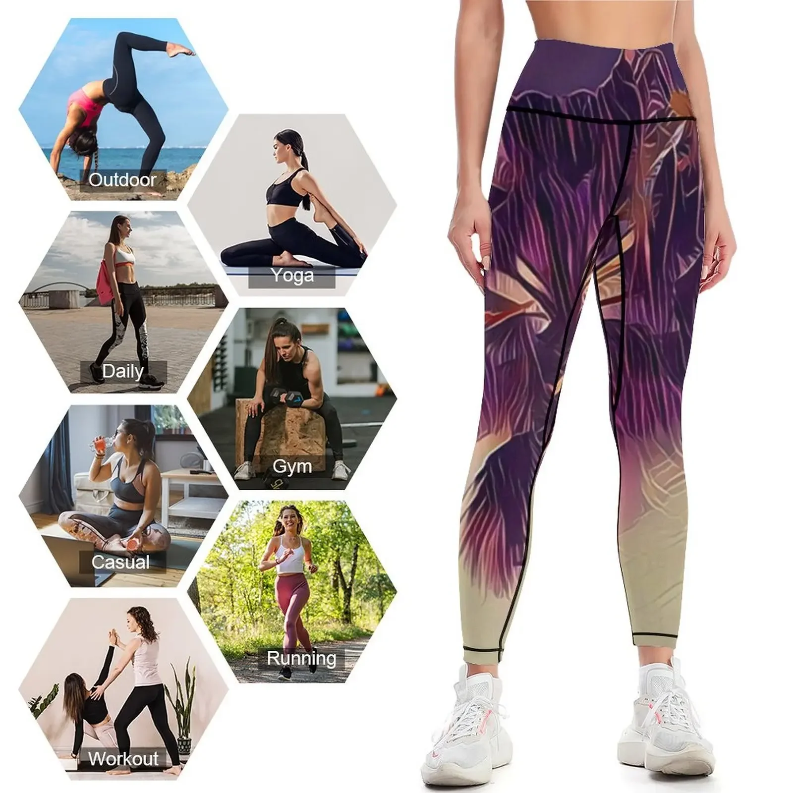 Legginsy California Palm Cinem – Yoga Fitness California recenzja i cena