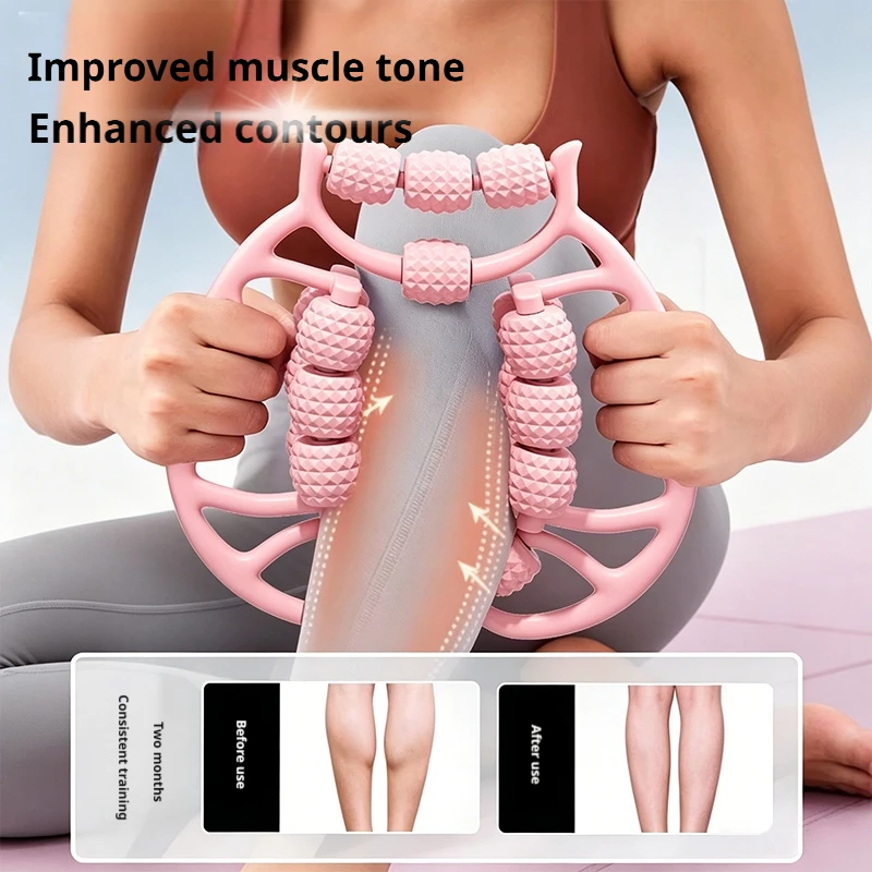 Masażer do nóg z 18 kółkami, p – Yoga Fitness Wheel recenzja i cena