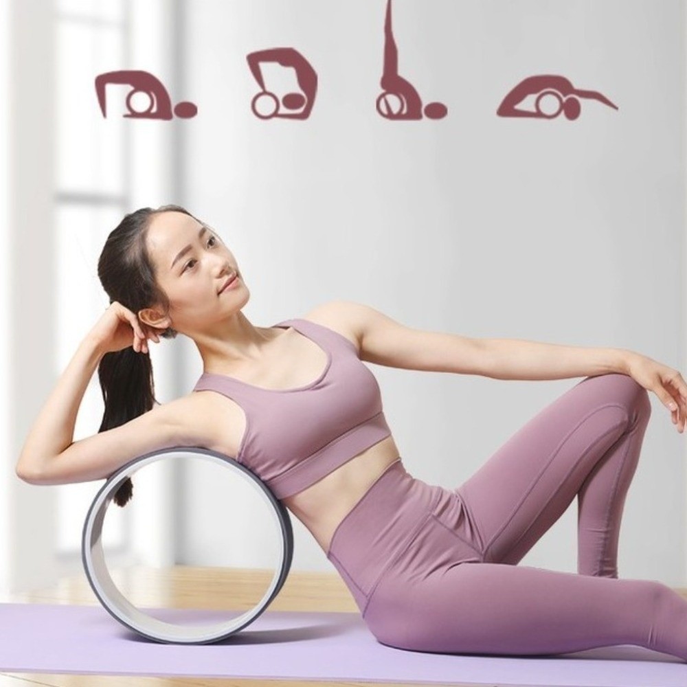 Wałek do masażu mięśni, wielof – Yoga Fitness Wheel recenzja i cena