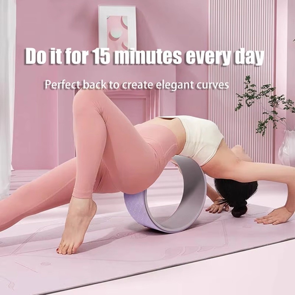 Wałek do masażu mięśni, wielof – Yoga Fitness Wheel recenzja i cena